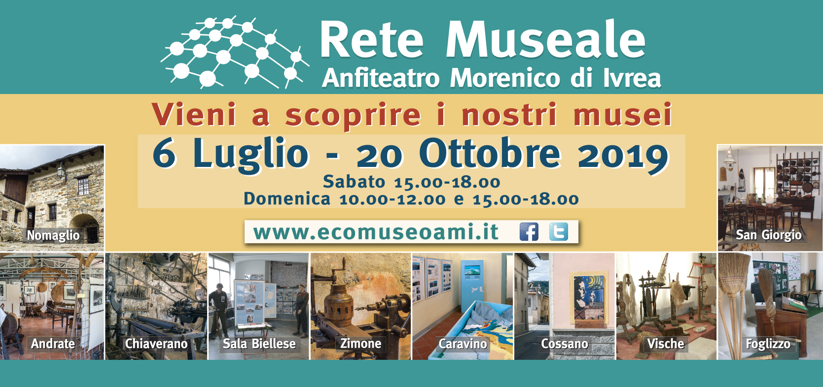 Cartoncino Rete Museale AMI 2019