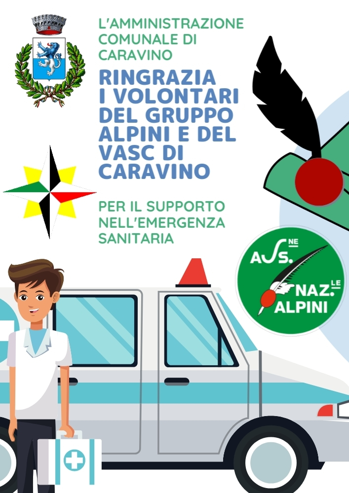 Ringraziamento ad alpini e VASC