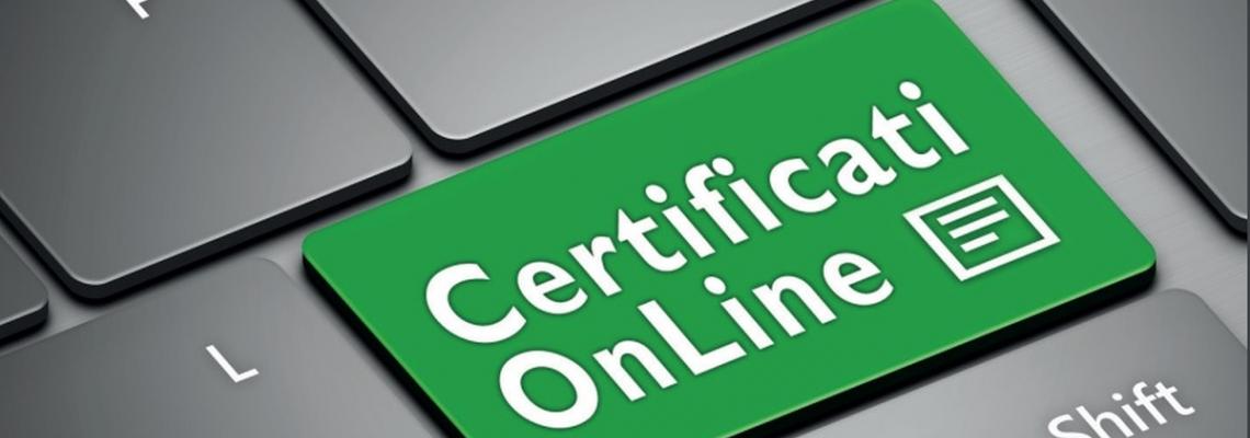 certificati online